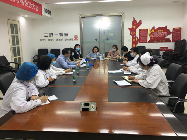武漢市衛健委領導來院進行產科質量飛行檢查